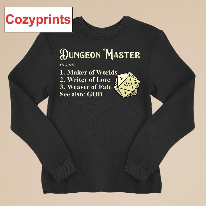 Dungeon Master Definitions Dungeons & Dragons T-shirt