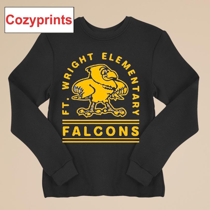 Ft. Wright Elementary Falcons Gold Arch T-shirt