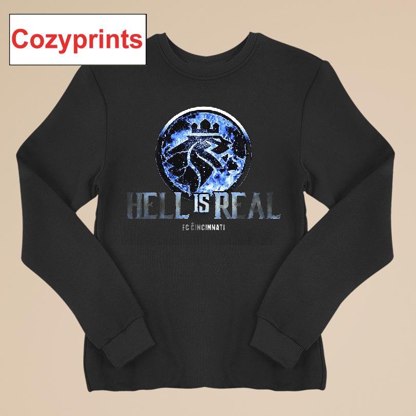 Hell Is Real Kombat Ice Blue T-shirt