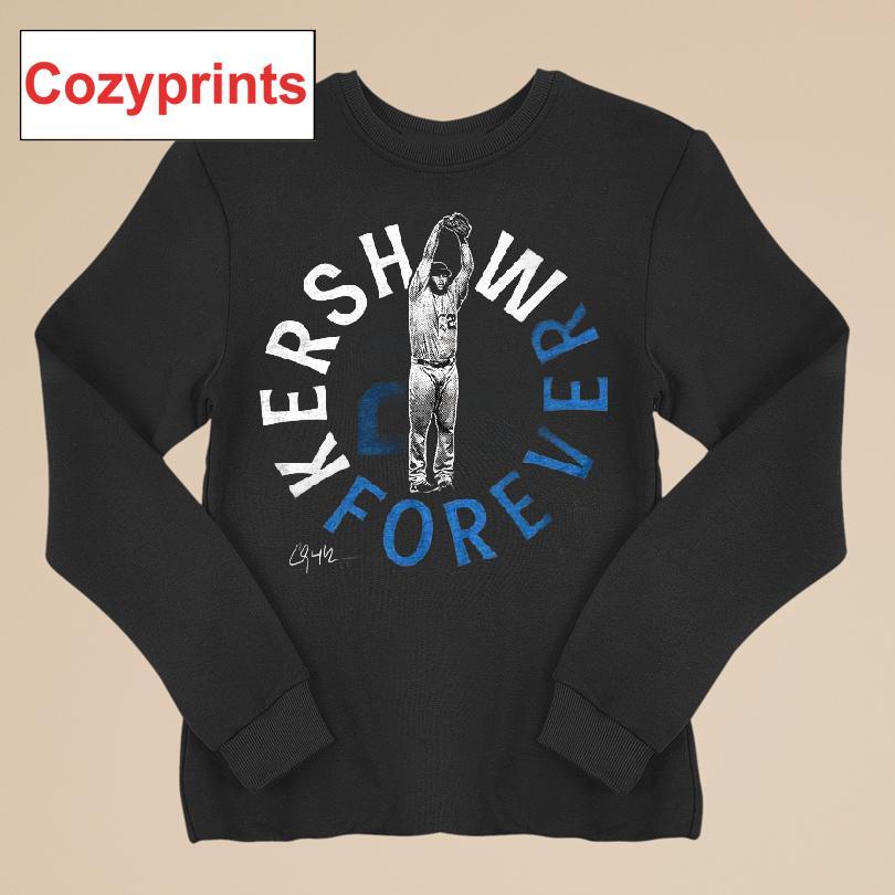 Kershaw Forever Los Angeles Baseball Mlbpa Rotowear T-shirt