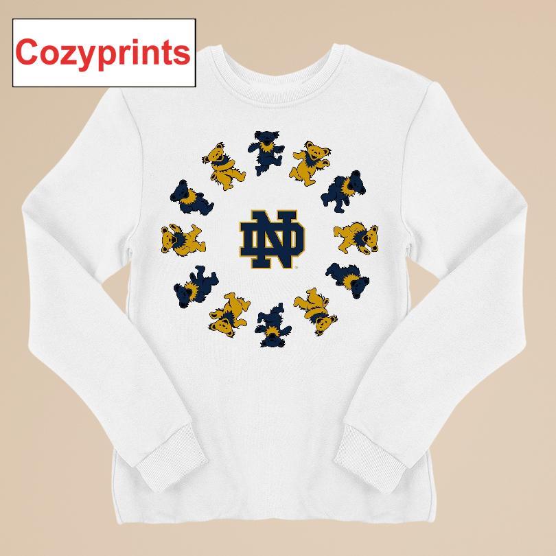 Notre Dame X Grateful Dead Circle Bears T-shirt