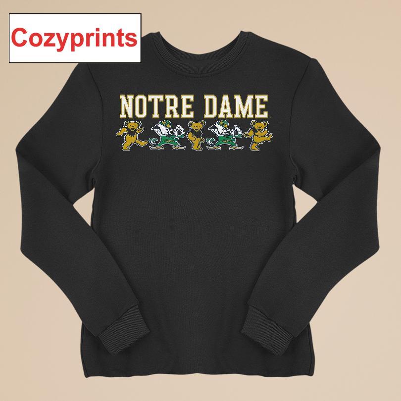 Notre Dame X Grateful Dead Mascot Bears T-shirt