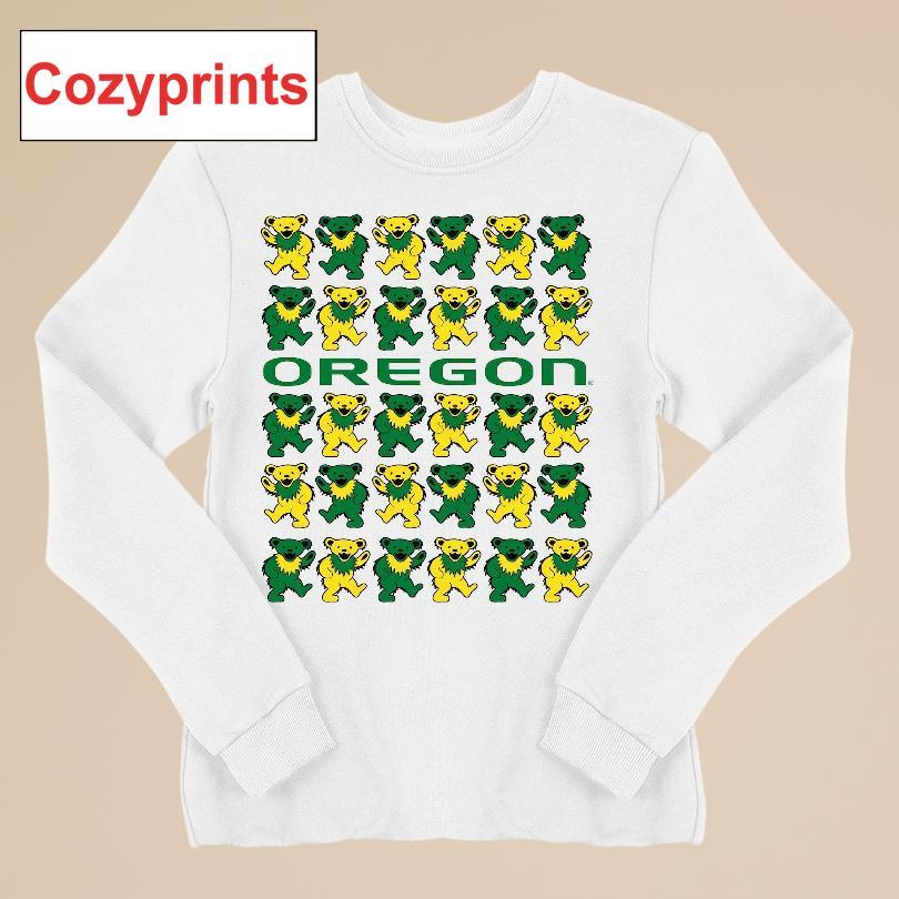 Oregon X Grateful Dead Stacked Bears T-shirt
