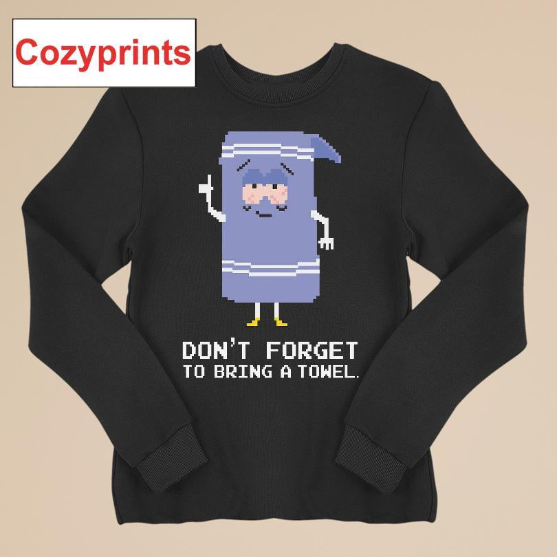 South Park 8-bit Don't Forget To Bring A Towel T-shirt