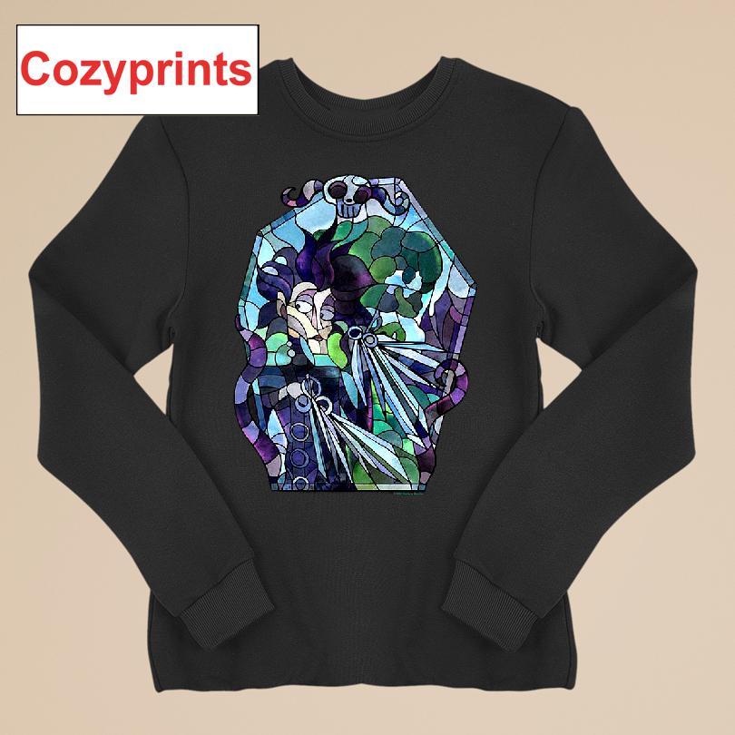 Stained Glass Window Edward Scissorhands T-shirt