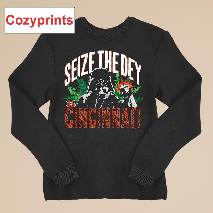 Star Wars Seize The Dey Cincinnati Bengals Dark Side T-shirt