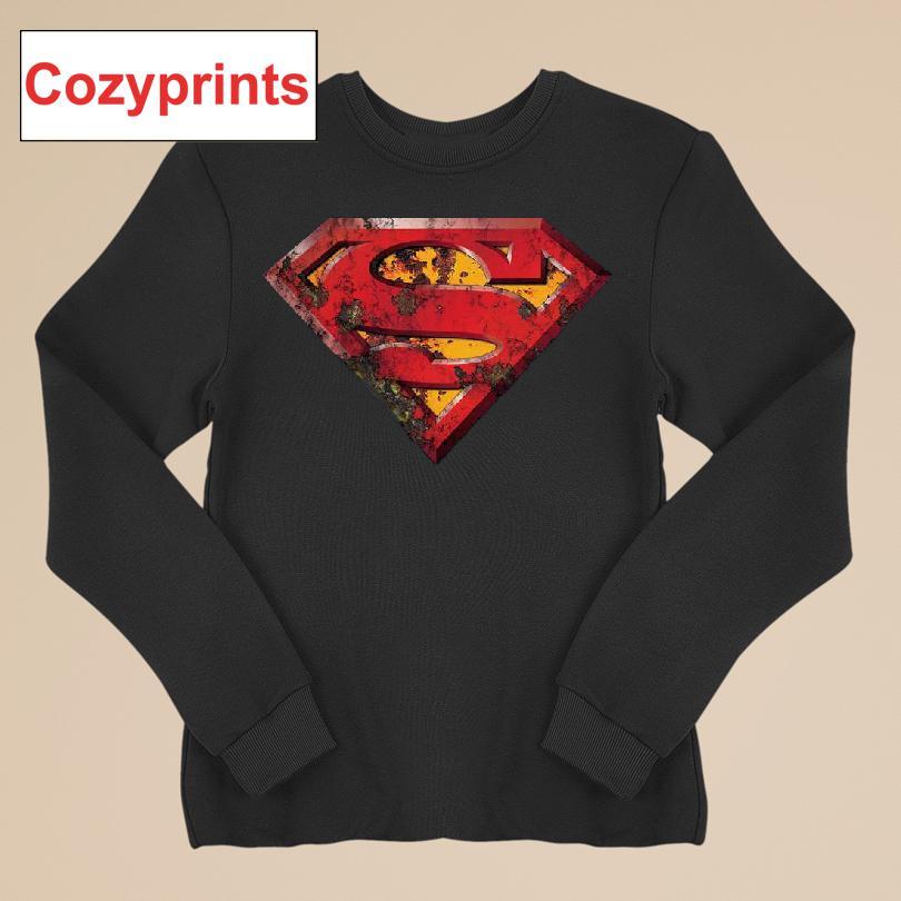 Superman Rusted Shield T-shirt