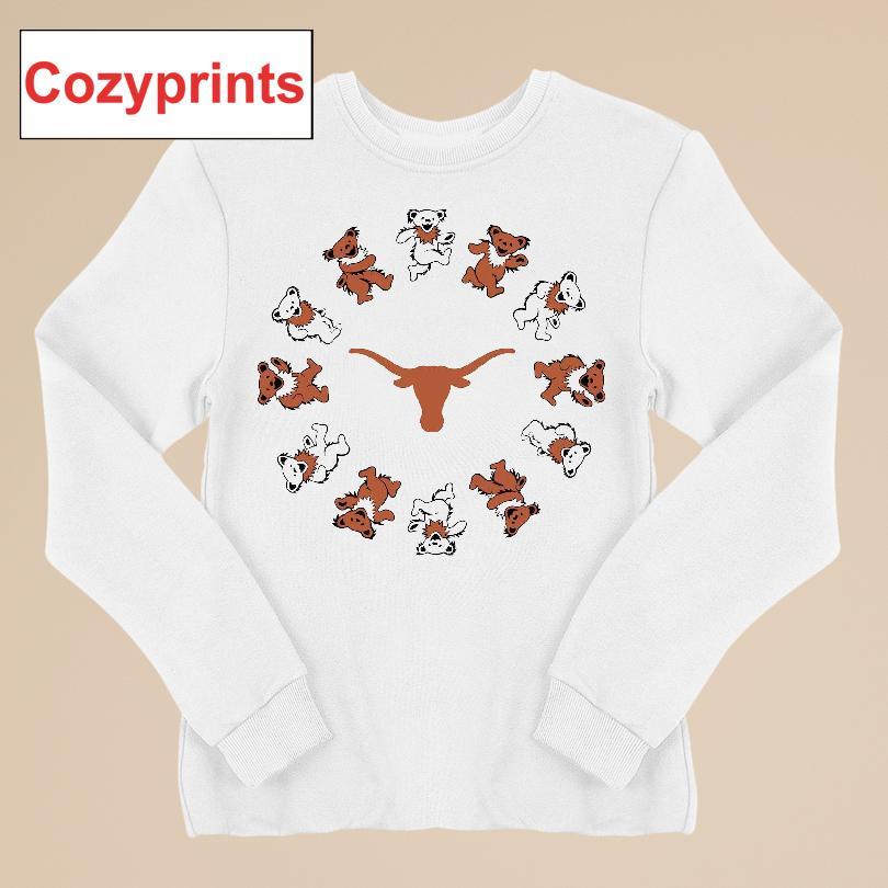 Texas X Grateful Dead Circle Bears T-shirt