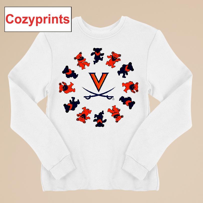 Virginia X Grateful Dead Circle Bears T-shirt