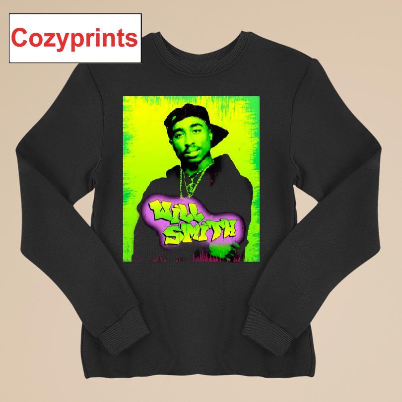 Will Smith (tupac) Parody T-shirt
