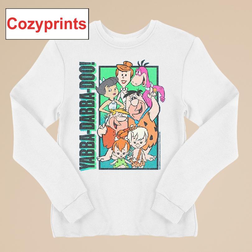 Yabba-dabba-doo Collage Flintstones T-shirt